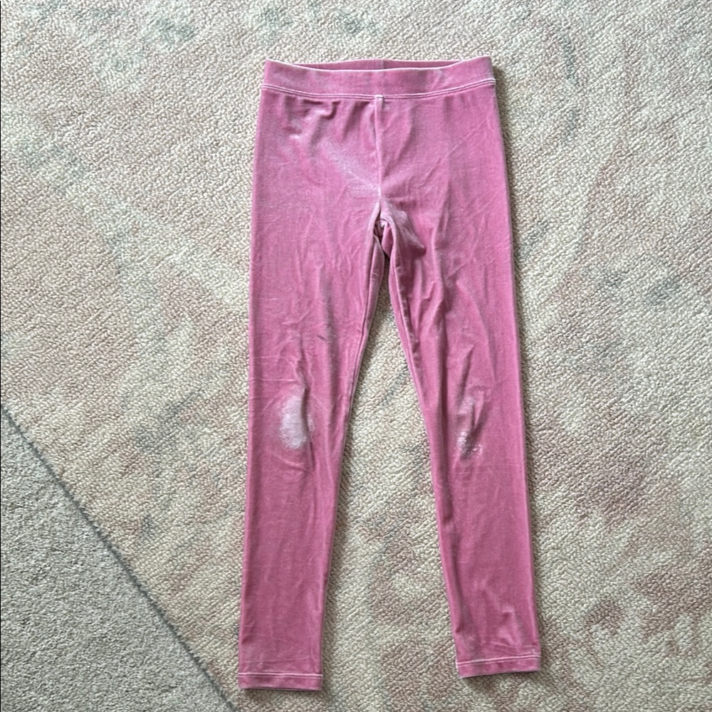 Crewcuts velour leggings